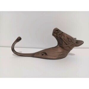 Metal Horse Head Wall Coat Keys Hook Country Home Decor 6"
